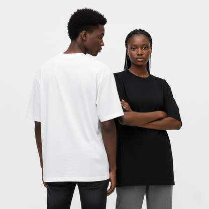 Cotton T-shirt Loose Short-sleeved