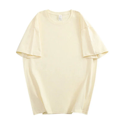 Cotton T-shirt Loose Short-sleeved