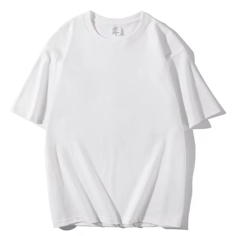 Cotton T-shirt Loose Short-sleeved