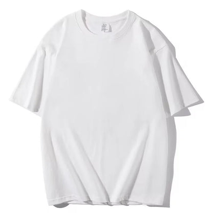 Cotton T-shirt Loose Short-sleeved