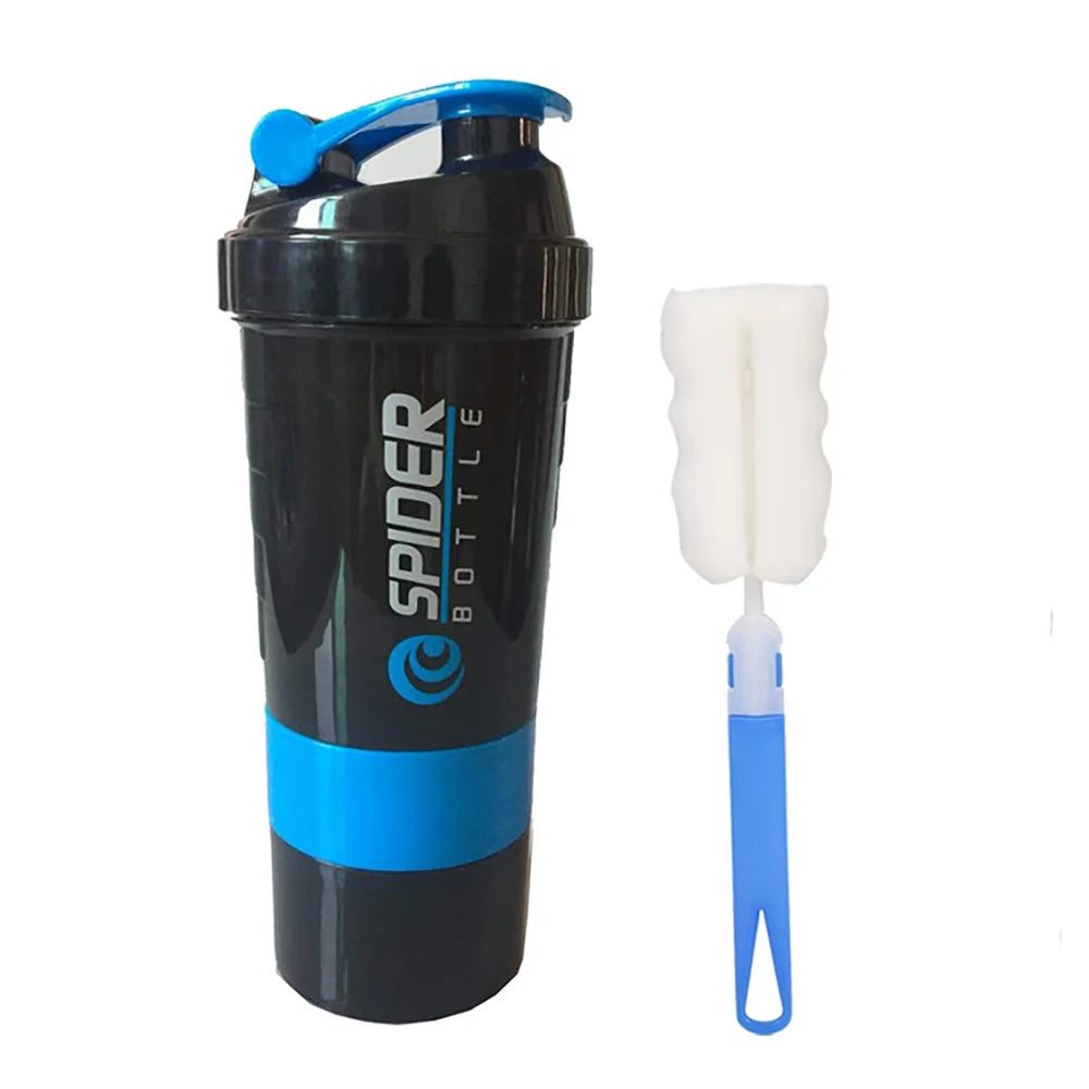3 Layers Shaker Bottle