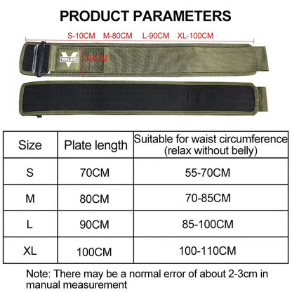 Quick-Locking Belt for Weightlifting