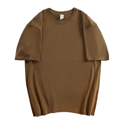 Cotton T-shirt Loose Short-sleeved