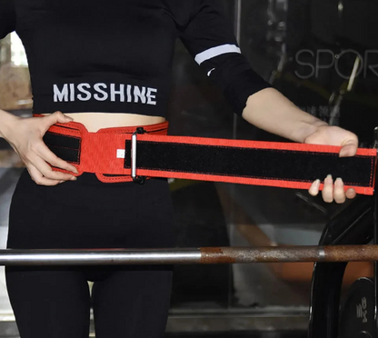 Quick-Locking Belt for Weightlifting